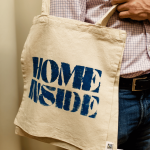 "home inside" Tragetasche